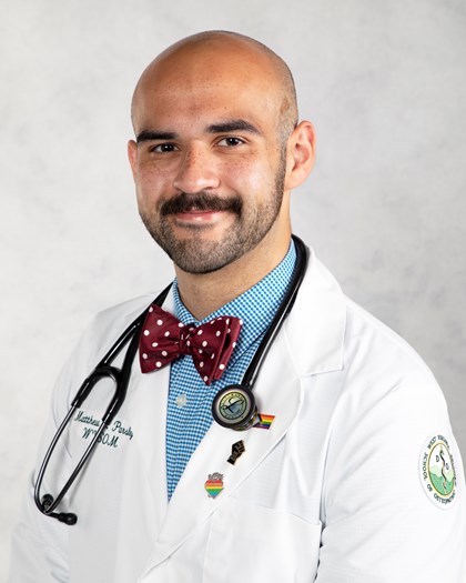 A head shot photo of Matthew Parsley.