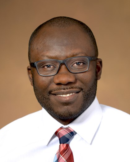 A head shot photo of George Obeng.
