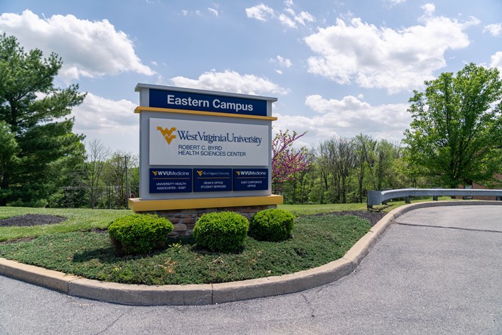 Picture of sign for the School of Medicine's Eastern Campus