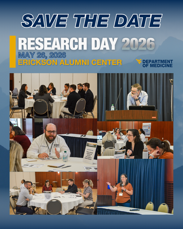 2026 WVU Department of Medicine Research Day