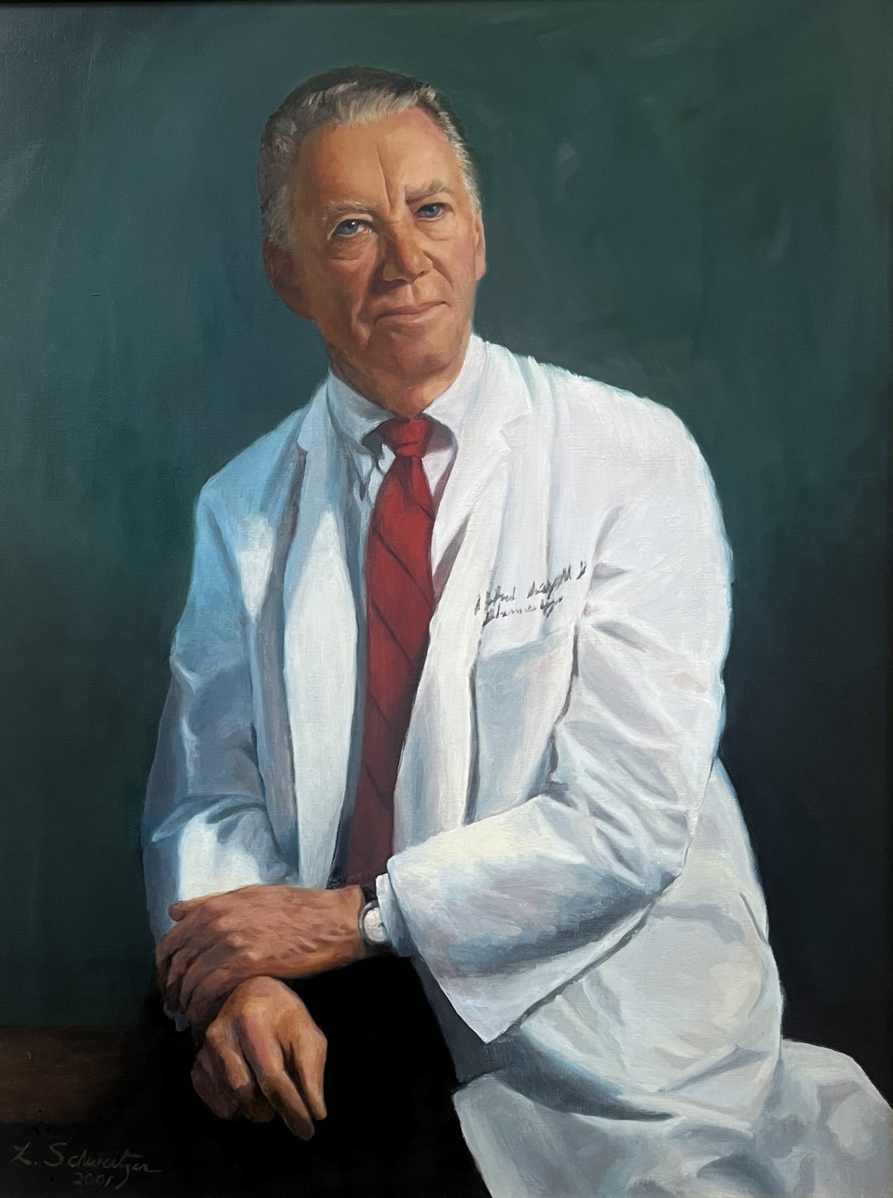 A painting of Dr. George Robert Nugent